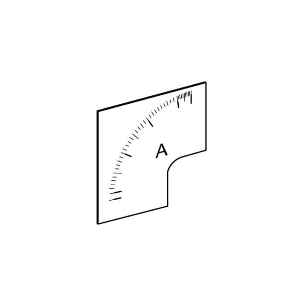 SCHNEIDER - Analog Ammeter Scale, 0-1000A, Supplier Part Number: 16014 Qatar