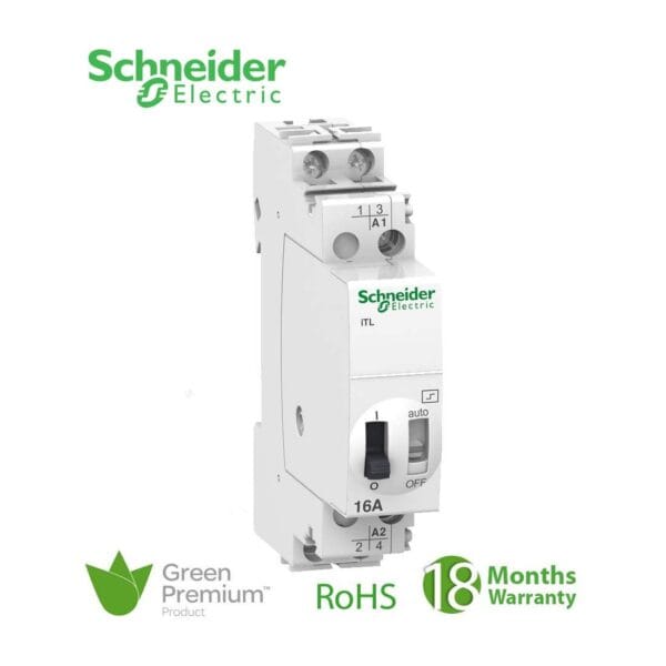 SCHNEIDER - Impulse Relay 16A 2No 130V AC 50-60Hz 48V DC ITL, Supplier Part Number: A9C30312 Qatar