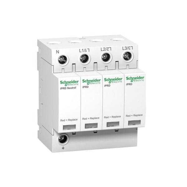 SCHNEIDER - iPRD40 Modular Surge Arrester - 3P + N - 350V, Supplier Part Number: A9L40600 Qatar