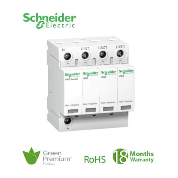 SCHNEIDER - IPRD 65R 65Ka 340V 3 Pole + N W/ Report Surge, Supplier Part Number: A9L65601 Qatar