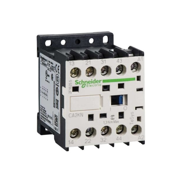 SCHNEIDER - Control Relay, 2 No + 2 NC, <= 690 V, 24 V AC Coil, Supplier Part Number: CA2KN22B7 Qatar