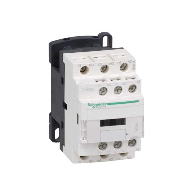 SCHNEIDER - Control Relay, 3 No + 2 NC, <= 690 V, 110 V AC Standard Coil, Supplier Part Number: CAD32F7 Qatar