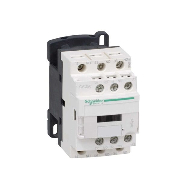 SCHNEIDER - Control Relay, 5 No, <= 690 V, 24 V AC Standard Coil, Supplier Part Number: CAD50B7 Qatar