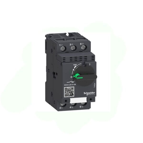 SCHNEIDER - Magnetic Motor Circuit Breaker 0.4A, Supplier Part Number: GV2L03 Qatar