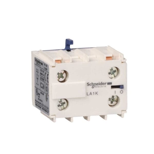 SCHNEIDER - Auxiliary Contact Block, 2 No, Screw-Clamps Terminals, Supplier Part Number: LA1KN20 Qatar