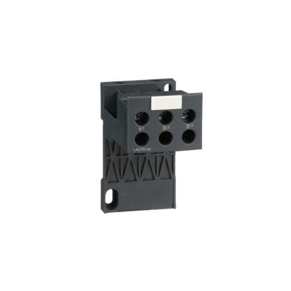 SCHNEIDER - Adapter Terminal Block, Tesys LRD, For Separate Mounting Of LRD01-D35 LR3D01-D35, Supplier Part Number: LAD7B106 Qatar