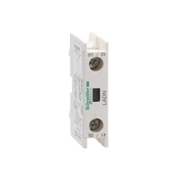 SCHNEIDER - Auxiliary Contact Block, 1 NC, Screw-Clamps Terminals, Supplier Part Number: LADN01 Qatar