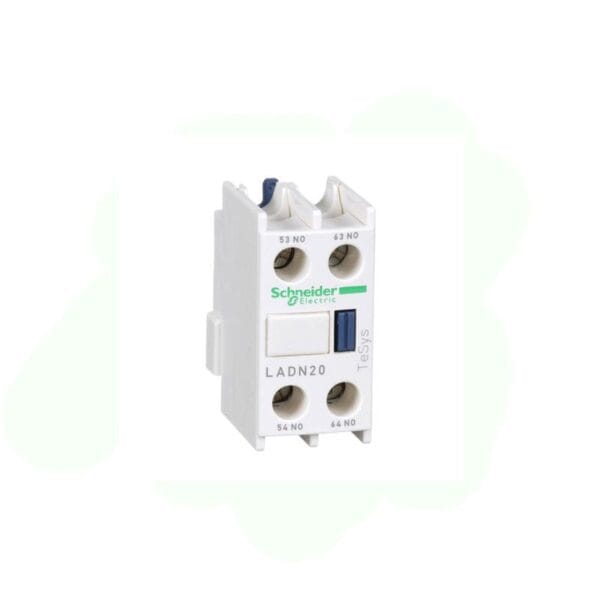 SCHNEIDER - Auxiliary Contact F/M 2N/O, Supplier Part Number: LADN20 Qatar