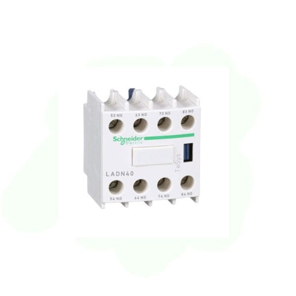 SCHNEIDER - Auxiliary Contact F/M 4N/O, Supplier Part Number: LADN40 Qatar