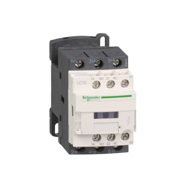 SCHNEIDER - Contactor 9A 1No + 1Nc 230V 50/60Hz, Supplier Part Number: LC1D09P7 Qatar