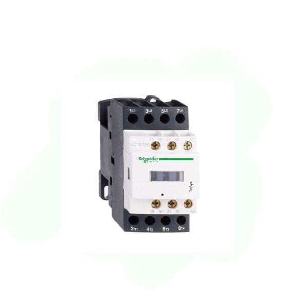 SCHNEIDER - Contactor 25A 4P Ac1 22/230V, Supplier Part Number: LC1DT25M7 Qatar