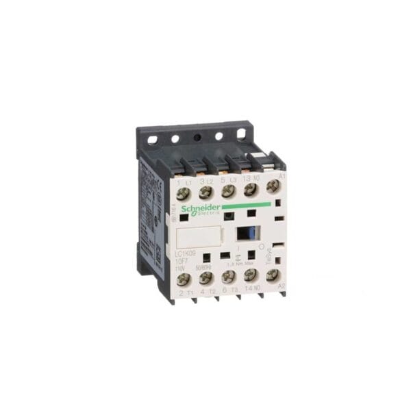 SCHNEIDER - Contactor - Mini 9A 3P 110V 1No, Supplier Part Number: LC1K0910F7 Qatar