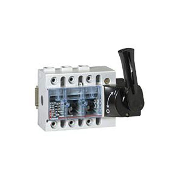 LEGRAND - Isolating Switch, Vistop, 3 Poles, 160A, with Black Front Handle,  Supplier Part Number: 22551 Qatar