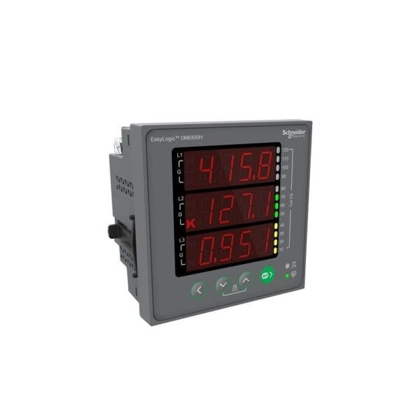 SCHNEIDER - Dm6000H Digital Panel Meters, Basic W/O Communications, Supplier Part Number: METSEDM6000HCL10NC Qatar