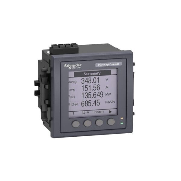 SCHNEIDER - Pm5320 Meter, Ethernet, Up To 31St H, 256K 2Di/2Do 35 Alarms, Supplier Part Number: METSEPM5320 Qatar