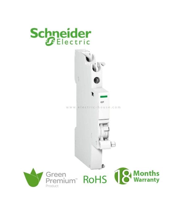 SCHNEIDER - Acti9 Auxiliary Contact Iof, 1 C/O, AC/DC 6A, Supplier Part Number: A9A26924 Qatar