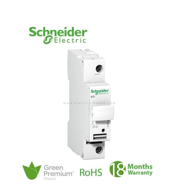 SCHNEIDER - Acti9 STI Rated Current 25A, 1 Pole (1P), 1 Module, Supplier Part Number: A9N15636 Qatar