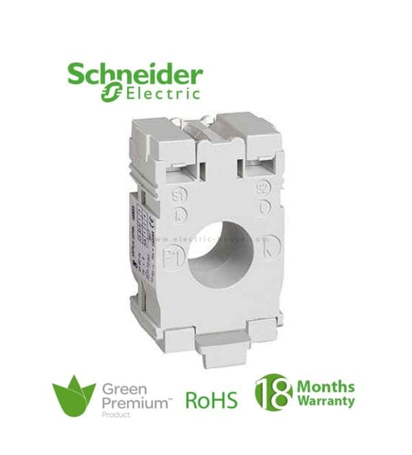 SCHNEIDER - Current Transformer Tropicalised Din Mount 100 5 For Cables D. 21, Supplier Part Number: METSECT5CC010 Qatar