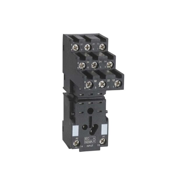 SCHNEIDER - Socket RXZ, Separate Contact, 10 A, < 250 V, Connector, For Relay RXM3, Supplier Part Number: RXZE2S111M Qatar