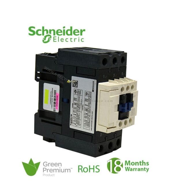 SCHNEIDER - Tesys D Contactor, 3P(3 No), AC-3, = 440 V 50 A, 220 V AC 50/60 Hz Coil, Supplier Part Number: LC1D50AM7 Qatar