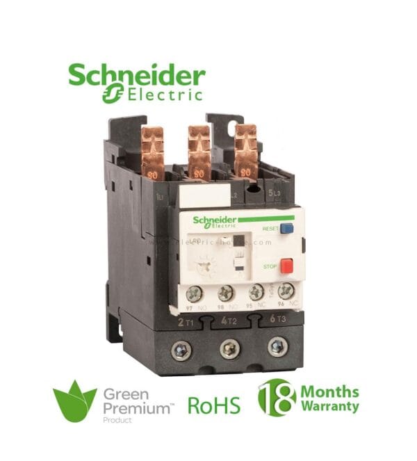 SCHNEIDER - Tesys LRD Thermal Overload Relays, 37-50 A, Class 10A, Supplier Part Number: LRD350 Qatar