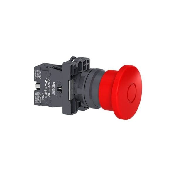 SCHNEIDER - Emergency Switching Off Push-Button, Dia 40, Red, Push-Pulll 1NC, Supplier Part Number: XA2ET42 Qatar