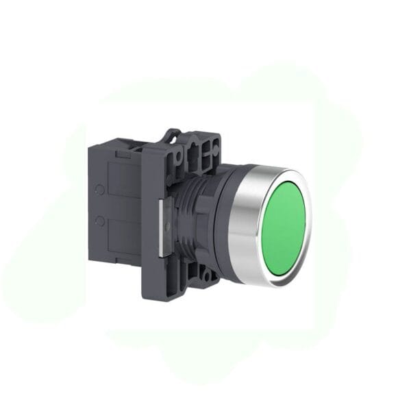 SCHNEIDER - Push Button, Spring Return, 1No, Flush, Green, Supplier Part Number: XA2EA31 Qatar
