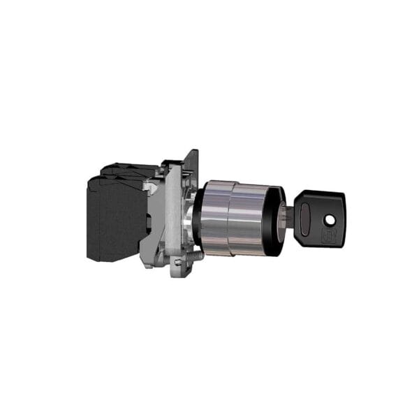 SCHNEIDER - Key Selector Switch 2No 3-Stay Put, Supplier Part Number: XB4BG33 Qatar