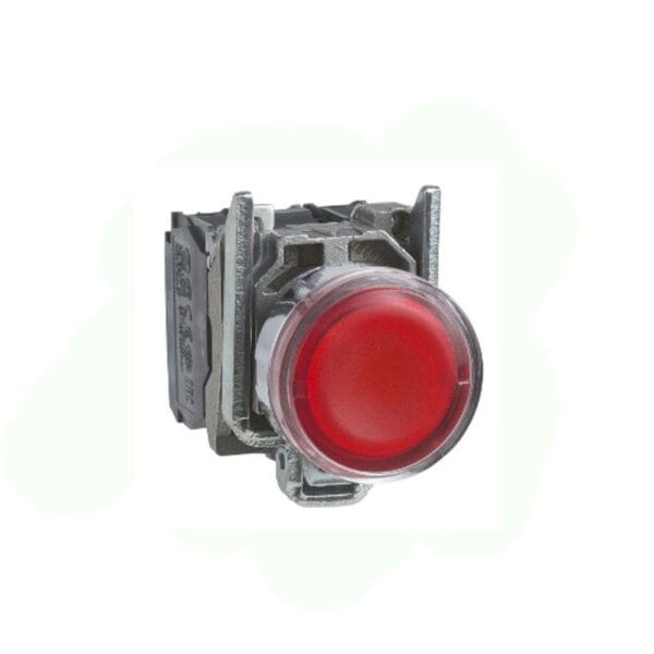 SCHNEIDER - Pushbutton Illum. Led, 230-240V, Red, Supplier Part Number: XB4BW34M5 Qatar