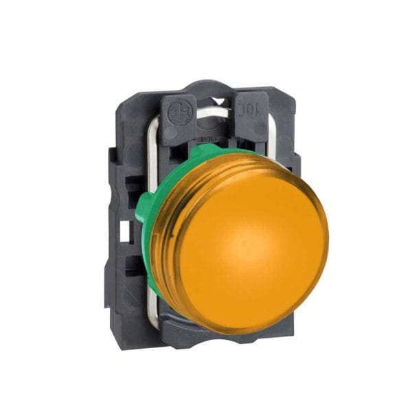 SCHNEIDER - Orange Complete Pilot Light ?22 Plain Lens With Integral Led 230-240V, Supplier Part Number: XB5AVM5 Qatar