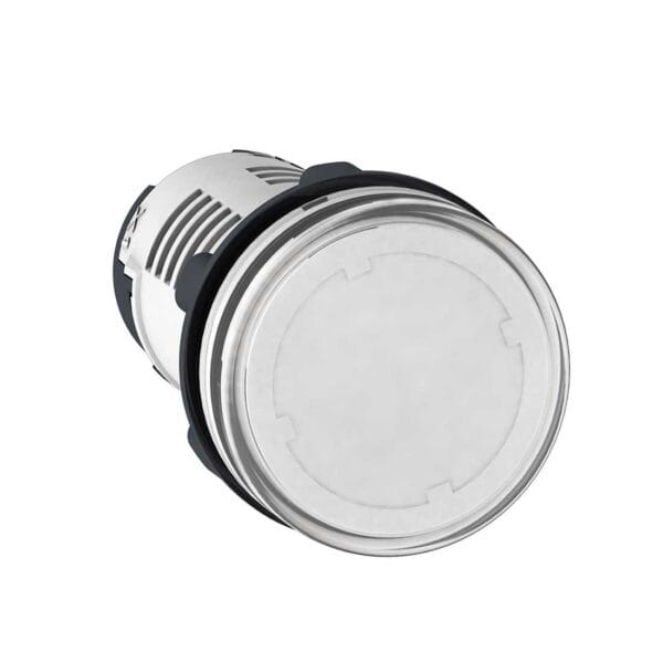 SCHNEIDER - Round Pilot Light ?22, Clear, Integral Led, 230-240 V, Screw Clamp Terminal, Supplier Part Number: XB7EV07MP Qatar