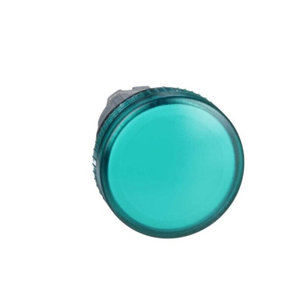 SCHNEIDER - Green Pilot Light Head ?22 With Plain Lens For Ba9S Bulb, Supplier Part Number: ZB4BV03 Qatar