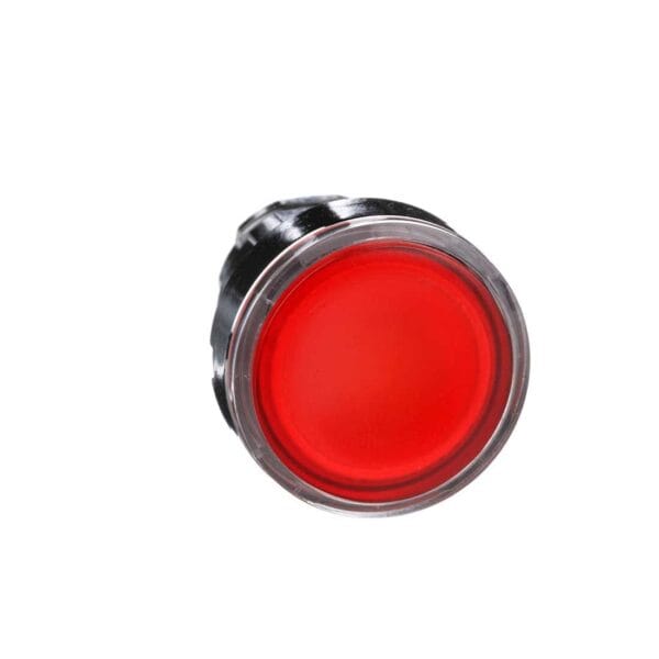 SCHNEIDER - Red Flush Illuminated Pushbutton Head ?22 Spring Return For Integral Led, Supplier Part Number: ZB4BW343 Qatar