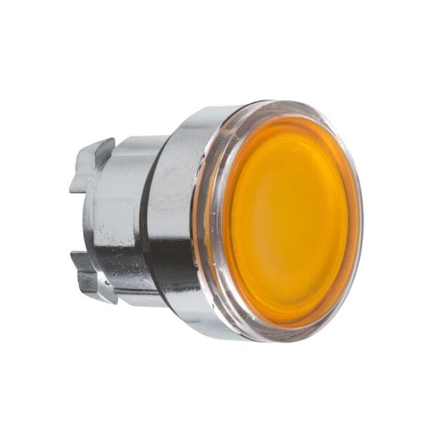 SCHNEIDER - Orange Flush Illuminated Pushbutton Head ?22 Spring Return For Integral Led, Supplier Part Number: ZB4BW353 Qatar