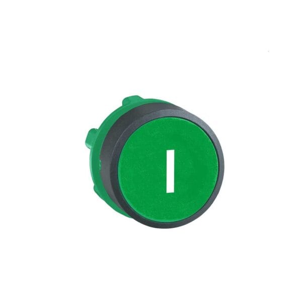 SCHNEIDER - Green Flush Pushbutton Head ?22 Spring Return "I", Supplier Part Number: ZB5AA331 Qatar