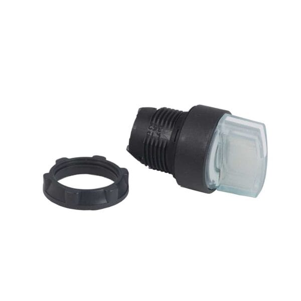 SCHNEIDER - White Illuminated Selector Switch Head ?22 2-Position Stay Put, Supplier Part Number: ZB5AK1213 Qatar