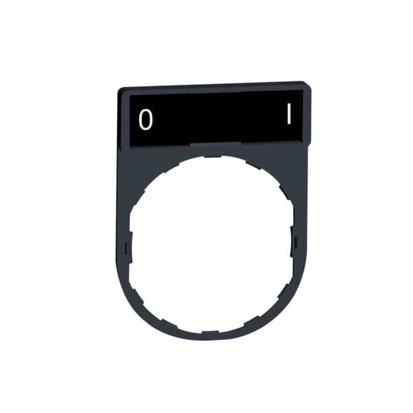 SCHNEIDER - Legend Holder 30 x 40mm With Legend 8 x 27mm With Marking O-I, Supplier Part Number: ZBY2178 Qatar