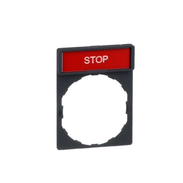 SCHNEIDER - Legend Holder 30 x 40mm With Legend 8 x 27mm With Marking Stop, Supplier Part Number: ZBY2304 Qatar