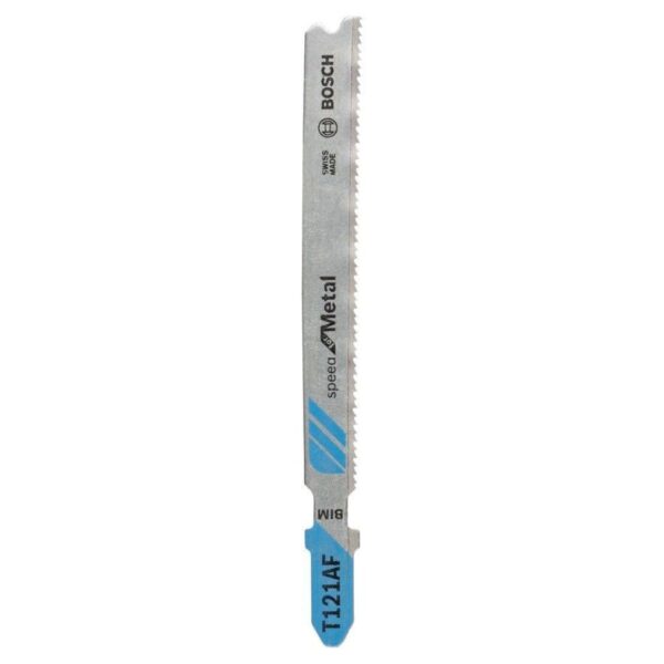 BOSCH | Professional JSB Jigsaw Blade Speed For Metal 1-3 mm 5 Pcs Set | T121AF Qatar