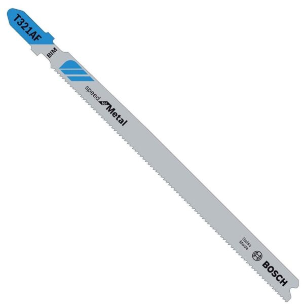 BOSCH | Professional JSB Jigsaw Blade Speed For Metal 1-3 mm 5 Pcs Set | T321AF Qatar
