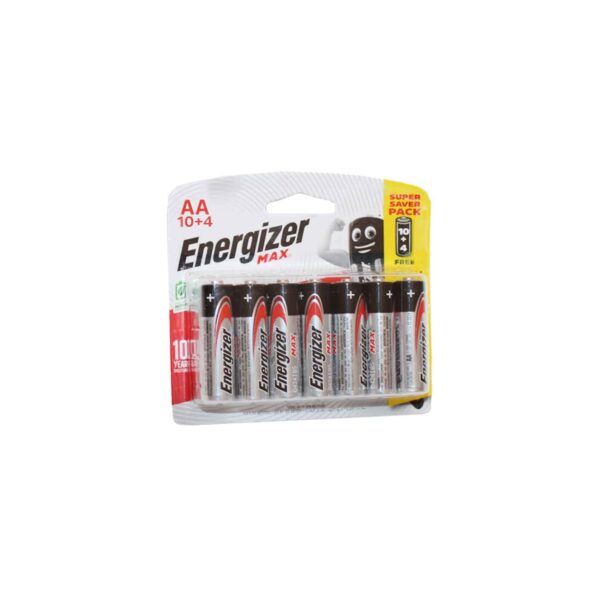 ENERGIZER MAX ALKJALINE BP 10+4 AA Qatar