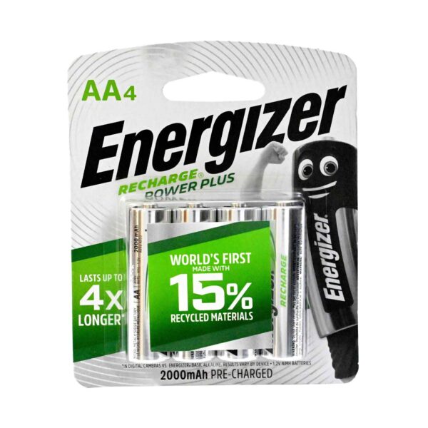 Energizer Recharge AA Battery Pack of 4 Pieces Qatar