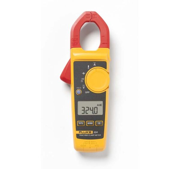 FLUKE - 324 True-RMS Clamp Meter with Temperature & Capacitance Qatar