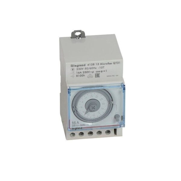 LEGRAND - Programmable Time switch - Horiz. Dial - Daily Prog. - 100h Working Reserve -  Supplier Part Number: 412813 Qatar